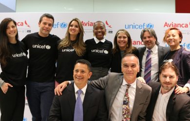 Alianza de Avianca y UNICEF.