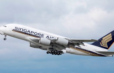 Airbus A380 de Singapore Airlines con cabina renovada.