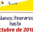 Itinerarios hasta Octubre de 2018 de VivaColombia.