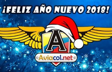 Portada Aviacol.net Navidad - Año nuevo 2018.