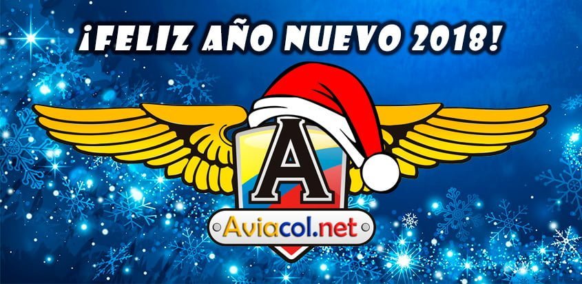 Portada Aviacol.net Navidad - Año nuevo 2018.