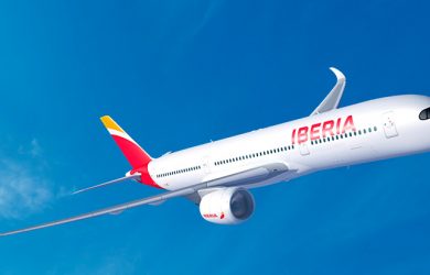 Airbus A350-900 de Iberia.