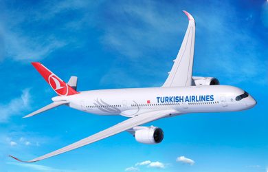 Airbus A350-900 de Turkish Airlines.