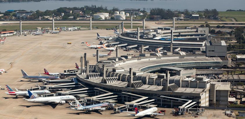 Aeropuerto de Río de Janeiro.