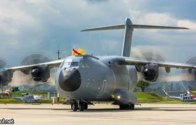 Airbus A400M en su visita a Colombia - CATAM (Bogotá)