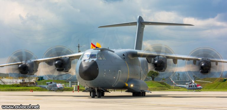 Airbus A400M en su visita a Colombia - CATAM (Bogotá)