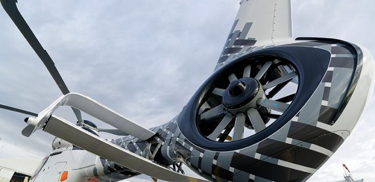 Fenestron de un Airbus Helicopters.