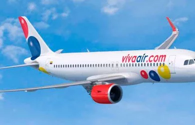 Modelo de un Airbus A320 de Viva Air.