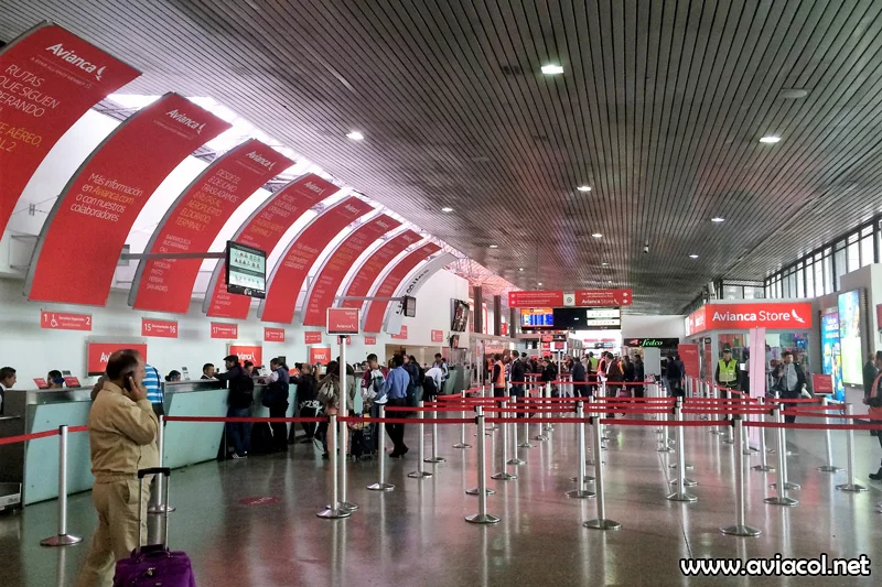 El interior del Puente A&eacute;reo de Avianca en 2014