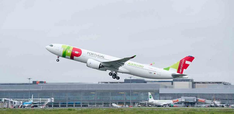 Airbus A330neo de TAP Portugal.
