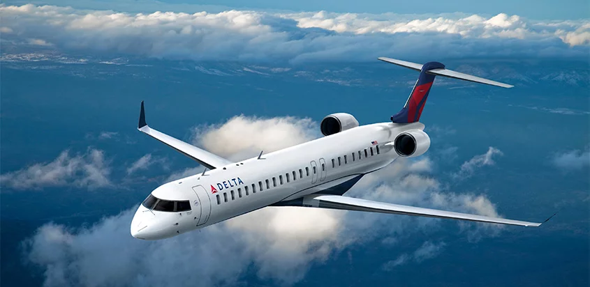 Bombardier CRJ 900 de Delta Air Lines.