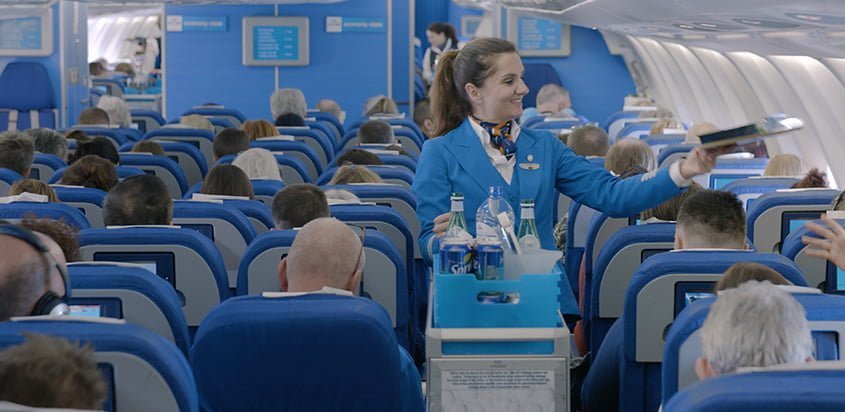 Nuevo servicio de clase económica de KLM.