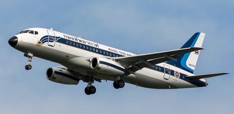 Sukhoi Super Jet 100 de Royal Thai Air Force.
