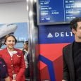 Nuevo Uniformes de Delta Air Lines.