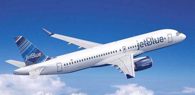 JetBlue se convirtió en el primer cliente del A220-300 de Airbus.