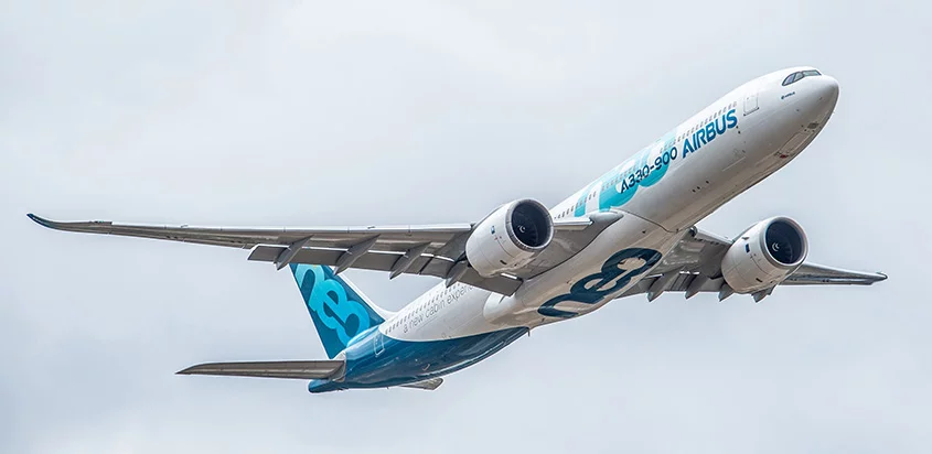 Airbus A330neo equipado con motores Rolls-Royce Trent 7000.