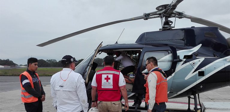 Airbus Helicopters H125 prestando asistencia humanitaria en Guatemala.