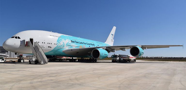 Primer Airbus A380 de Hi Fly.