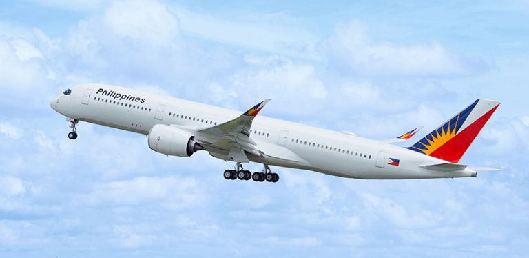 Primer Airbus A350 de Philippine Airlines.