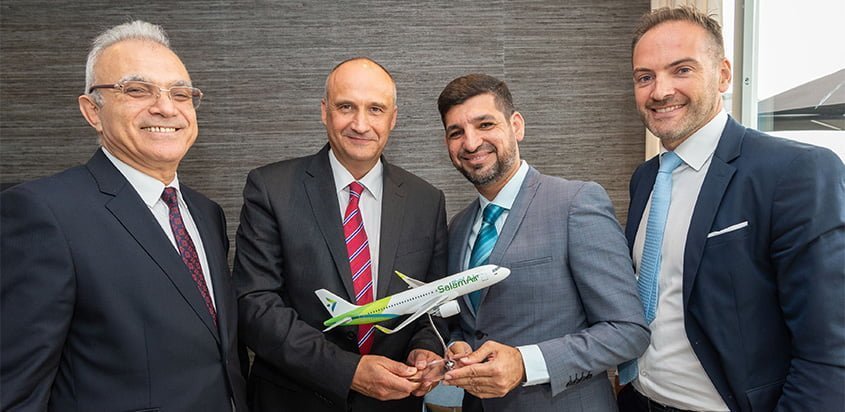 SalamAir anuncia la compra de seis Airbus A320neo. 