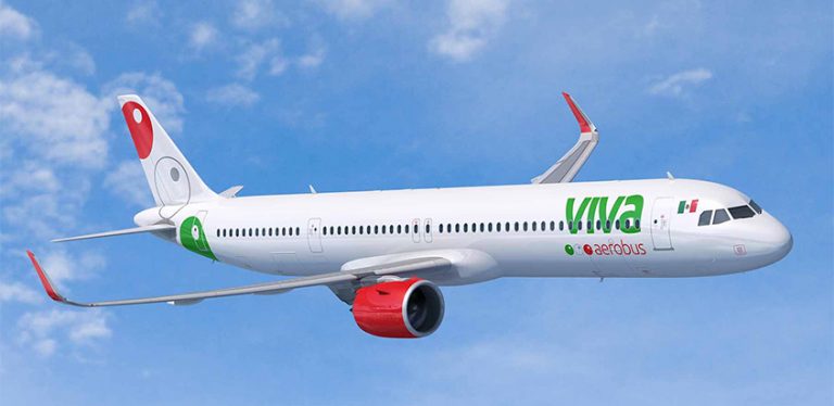 Airbus A321neo de Viva Aerobus.