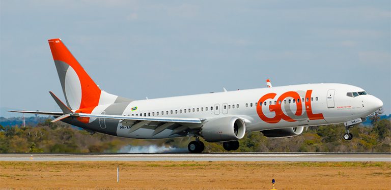 Primer Boeing 737 MAX 8 de GOL.