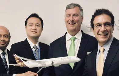 Vistara firma orden para compra por 10 Boeing 787-9.