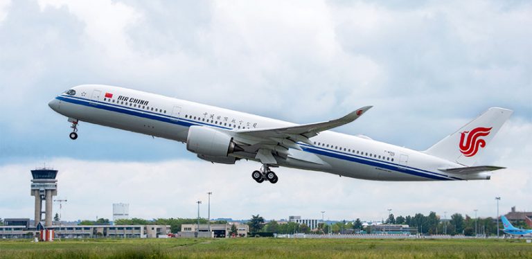 Airbus A350 de Air China.