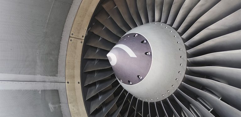 Motor CFM56 de un Airbus A320.