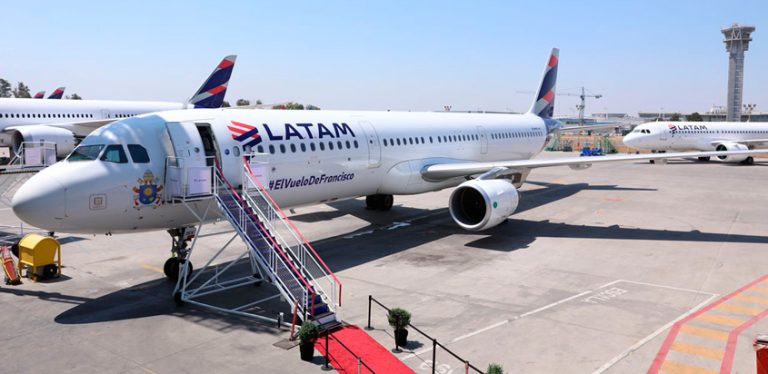 Airbus A321 de LATAM Airlines.