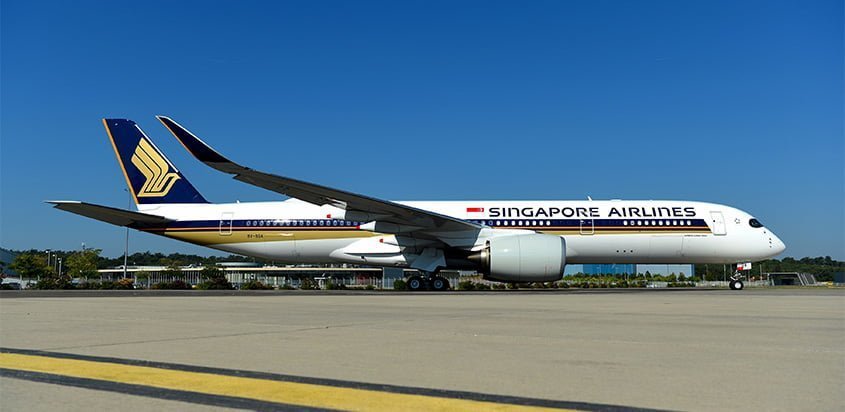 Primer Airbus A350ULR de Singapore Airlines.