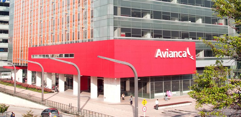 Edificio de Avianca en Bogotá.