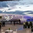 Boeing 737 MAX 9 de Copa Airlines en su presentación oficial.