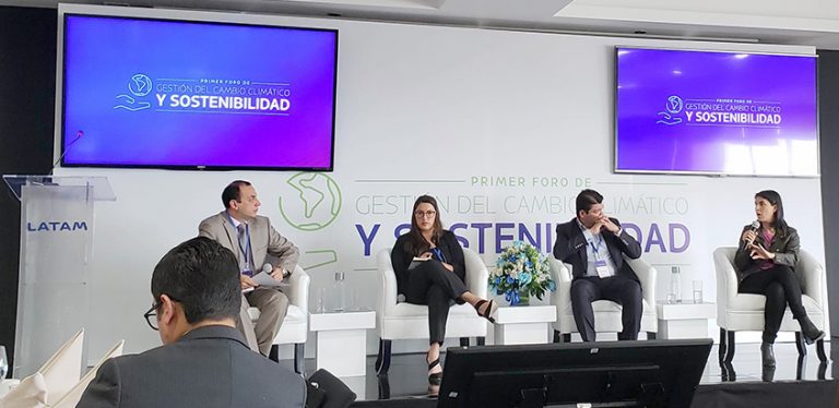 Foro de Gestión de Cambio Climático y Sostenibilidad de LATAM Airlines.