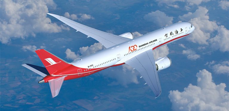 Primer Boeing 787-9 para Shanghai Airlines.
