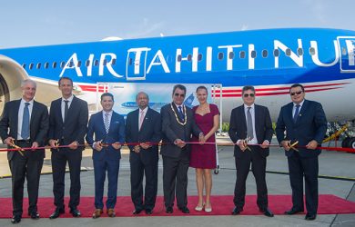 Entrega del primer Boeing 787-9 para Air Tahiti Nui.