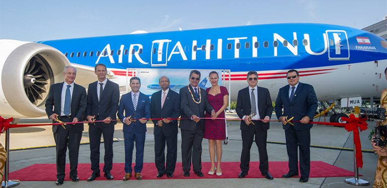 Entrega del primer Boeing 787-9 para Air Tahiti Nui.