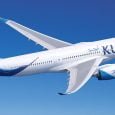 Render de un Airbus A330-800 de Kuwait Airways.