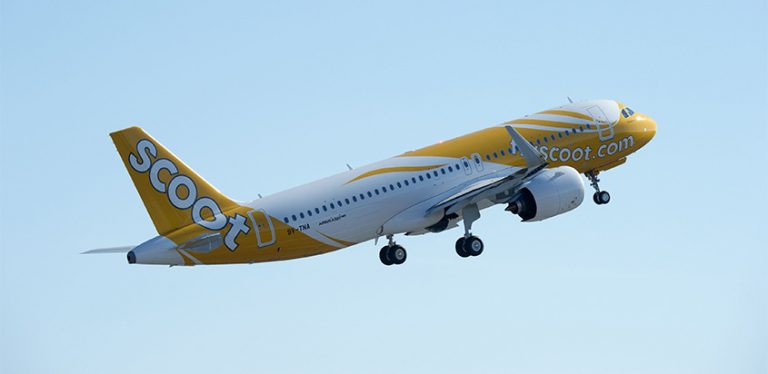 Primer Airbus A320neo de Scoot.