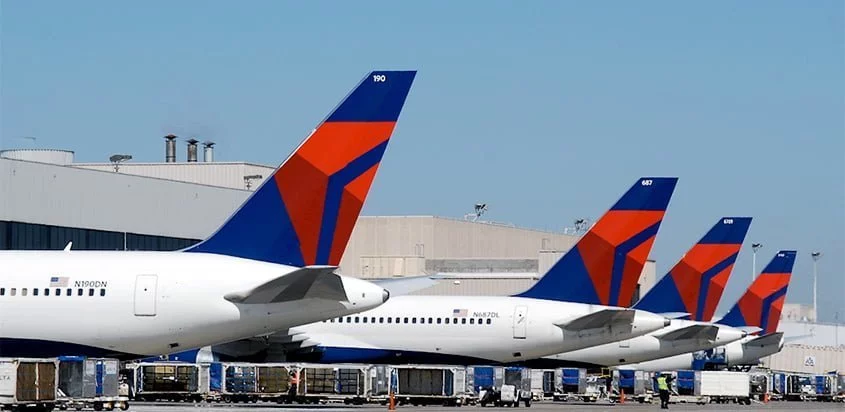 Hub de Delta Air Lines en Atlanta.