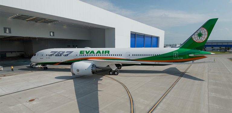 Primer Boeing 787-9 de Eva Air.