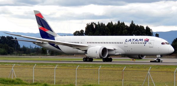 LATAM Retoma Operación A Bogotá En Boeing 787 Desde Chile | Volavi