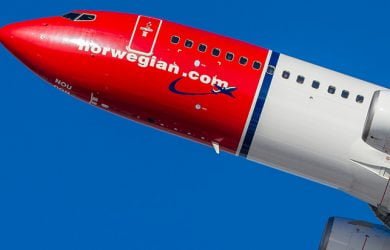 Boeing 737-800 de Norwegian.