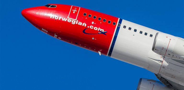 Boeing 737-800 de Norwegian.