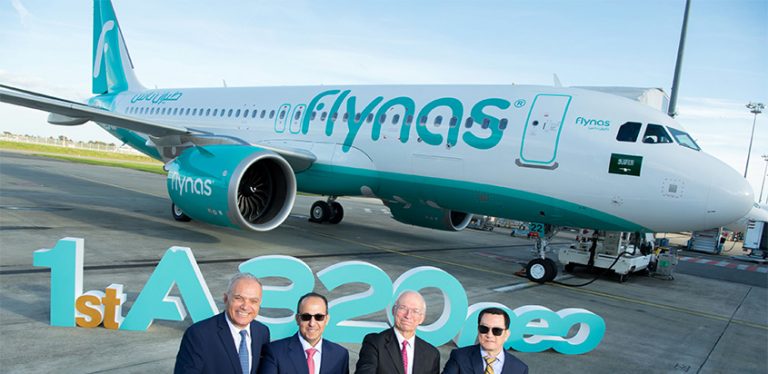 Primer Airbus A320neo de Flynas.