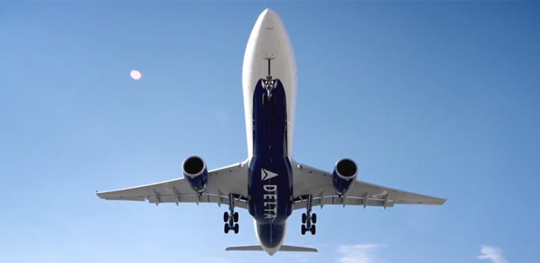 Airbus de Delta Air Lines.