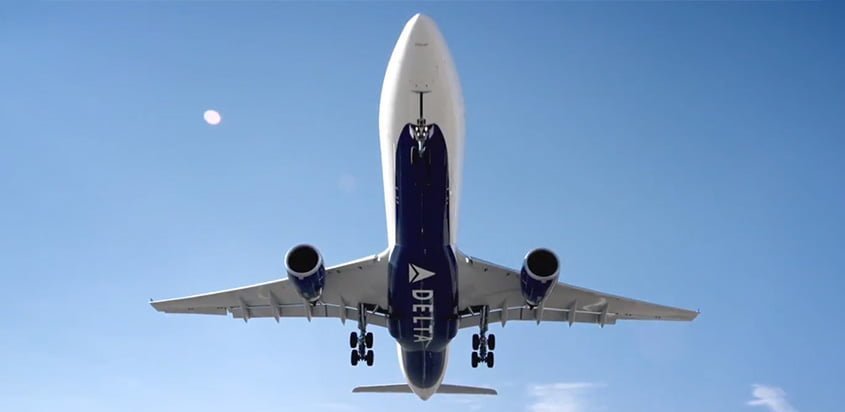 Airbus de Delta Air Lines.