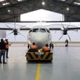 Primer ATR 72-600 de EasyFly en su llegada a Bogotá.