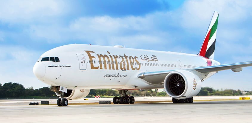 Boeing 777 de Emirates.