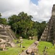 Templo Gran Jaguar Tikal en Guatemala.